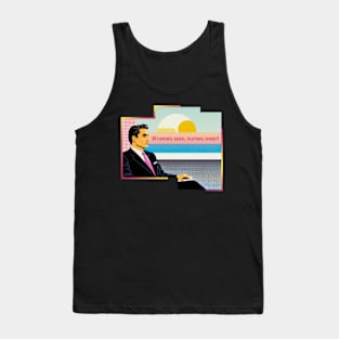 Working hard, playing smart! Tank Top